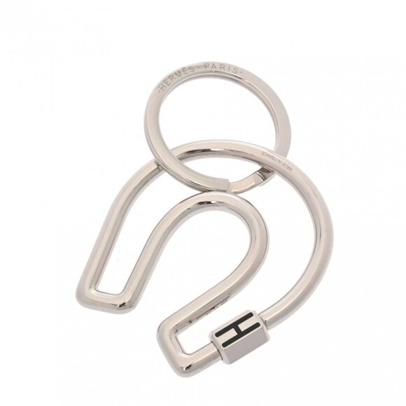 HERMES Fair a Cheval Silver key holder - Picture 1 of 11